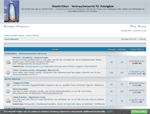 Tablet Screenshot of forum.hotelkritiken.de